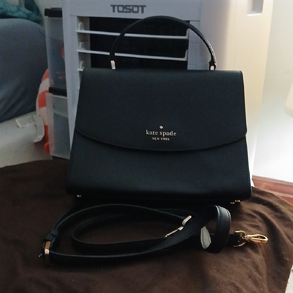 Authentic Kate Spade Black Satchel Bag